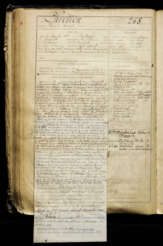 Chrétien, Pascal Martial, né le 06 septembre 1888 à Boisbergues (Somme), classe 1908, matricule n° 268, Bureau de recrutement d'Abbeville