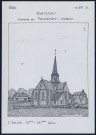 Fontenay (commune de Fontenay-Torcy) : l'église XIIe-XVIe siècles - (Reproduction interdite sans autorisation - © Claude Piette)