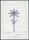 Cimetière d'Acheux-en-Vimeu : croix - (Reproduction interdite sans autorisation - © Claude Piette)
