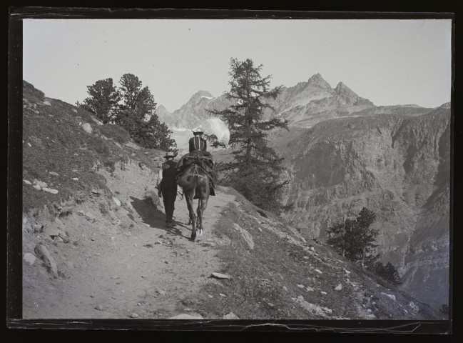 Chemin du lac Noir le départ - 1903