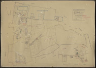 Plan du cadastre rénové - Authieule : sections B1 et B2