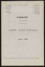Liste électorale : Aumont
