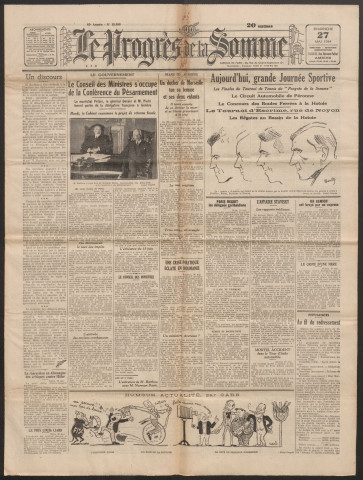 Le Progrès de la Somme, numéro 19984, 26 mai 1934