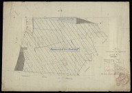 Plan du cadastre napoléonien - Parvillers-le-Quesnoy (Le Quesnoy) : C