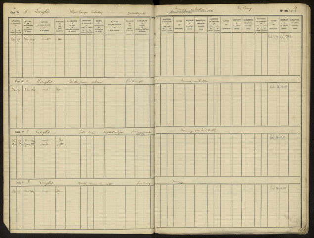 Répertoire des formalités hypothécaires, du 31/05/1918 au 29/03/1919, registre n° 429 (Abbeville)
