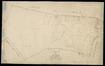 Plan du cadastre napoléonien - Vironchaux : Cornet (Le), B1