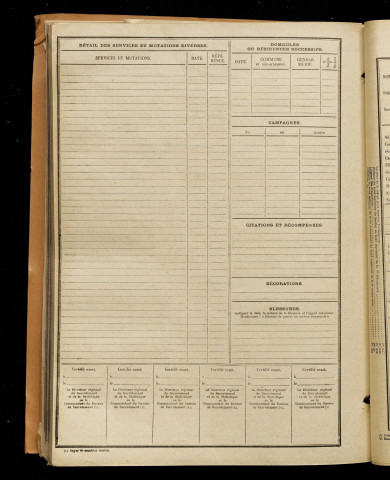 Lahoche, Henri Pascal Gaston Charles, né le 05 mars 1893 à Beuvraignes (Somme), classe 1913, matricule n° 1191, Bureau de recrutement de Péronne