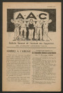 Bulletin mensuel de l'amicale des supporters de l'Amiens Athlétic Club, numéro 7