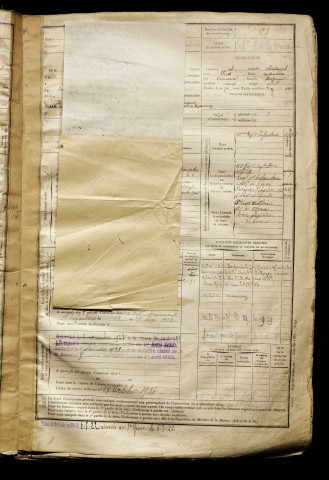 Potrel, Gaston Emile, né le 23 mars 1885 à Miannay (Somme), classe 1905, matricule n° 21, Bureau de recrutement d'Abbeville