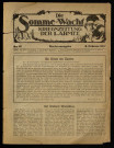 Die Somme-Wacht : Kriegszeitung der 1. Armee