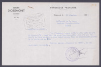 Recensement de la population 1954 : Oisemont