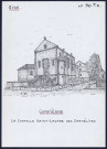 Compiègne (Oise) : chapelle Saint-Lazare des Carmélites - (Reproduction interdite sans autorisation - © Claude Piette)