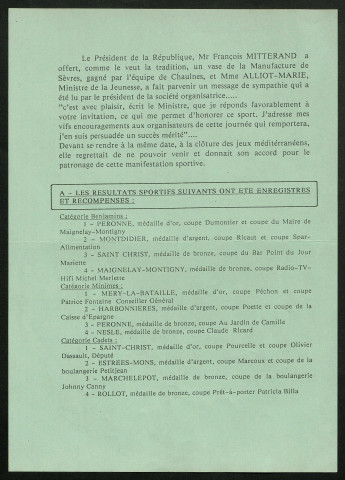 Longue Paume Infos (numéro 7), bulletin officiel de la Fédération Française de Longue Paume