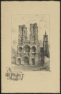 Vue de la Cathédrale de Laon