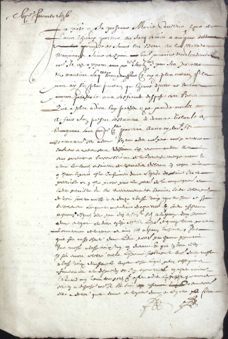 Etude de Me Jean Duval à Amiens (étude n°8). Minutes de l'année 1636