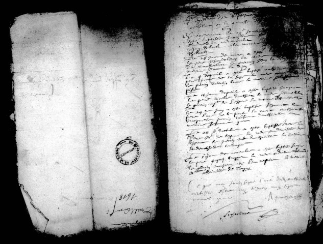 Authieule (Saint-Vast) : baptêmes, mariages, sépultures