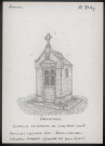 Oresmaux : chapelle funéraire au cimetière isolé - (Reproduction interdite sans autorisation - © Claude Piette)