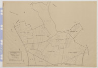 Plan du cadastre rénové - Aubercourt : section A