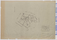 Plan du cadastre rénové - Goyencourt : tableau d'assemblage (TA)