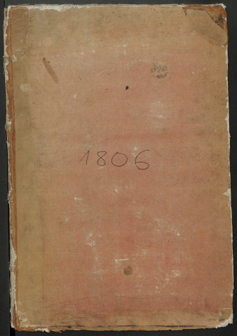 Table alphabétique (avec n° de matricule) de l'année 1806