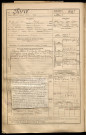 Poret, Charles Edouard Séverin, né le 24 août 1871 à Doingt (Somme), classe 1891, matricule n° 567, Bureau de recrutement de Péronne