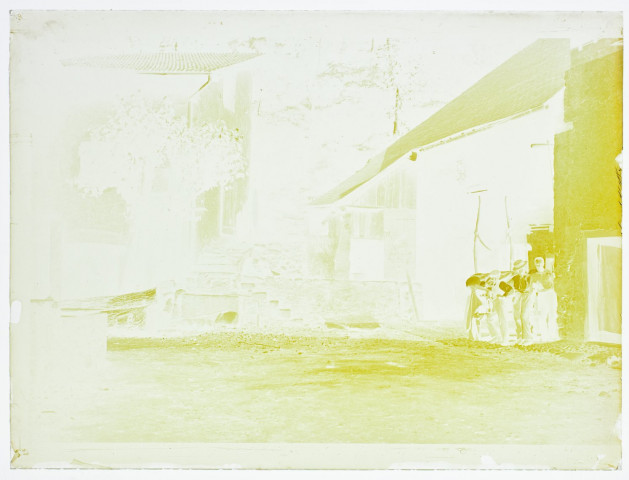 Aux environs de la papeterie de Leysse - juillet 1902