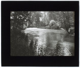 Rivière à Plachy près du moulin - septembre 1910