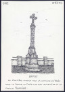 Offoy (Oise) : croix au cimetière - (Reproduction interdite sans autorisation - © Claude Piette)