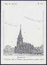 Fampoux (Pas-de-Calais) : l'église Saint-Vaast - (Reproduction interdite sans autorisation - © Claude Piette)