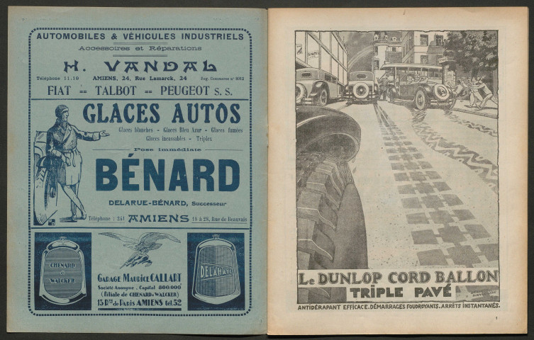 L'Automobile au Pays Picard. Revue mensuelle de l'Automobile-Club de Picardie et de l'Aisne, 204, septembre 1928