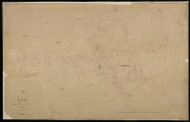 Plan du cadastre napoléonien - Lesboeufs : Village (Le), B1