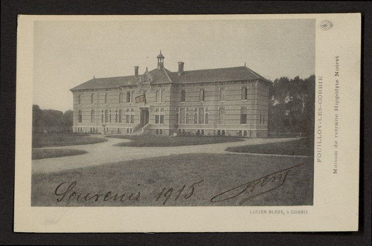 FOUILLOY-LES-CORBIE. MAISON DE RETRAITE HIPPOLYTE NOIRET