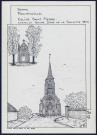 Poulainville : église Saint-Pierre, chapelle Notre-Dame de la Salette 1874 - (Reproduction interdite sans autorisation - © Claude Piette)