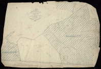 Plan du cadastre napoléonien - Quesnel (Le) (Le Quesnel) : Bois Chaussée (Le) ; Chemin de Fresne (Le), C