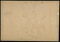 Plan du cadastre napoléonien - Etricourt-Manancourt (Manancourt) : Moulin à Vent (Le), B1