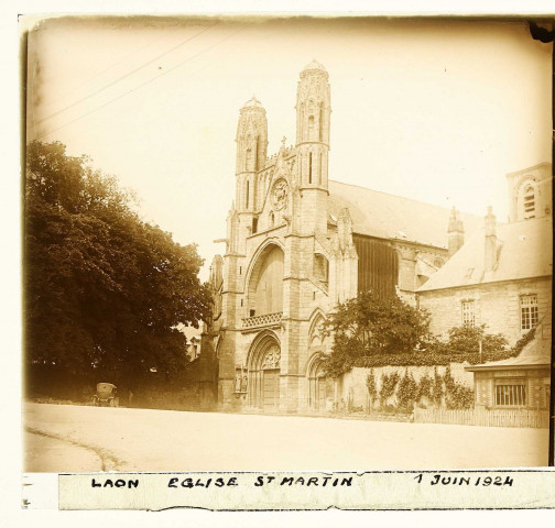 Laon. Eglise Saint-Martin