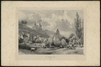 Vue de la cathédrale de Laon (Picardie)