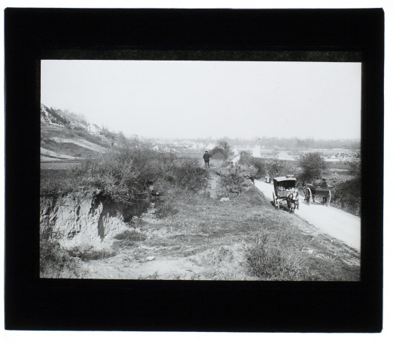 Vue d'ensemble route de Nogent à Montataire - avril 1902