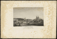 Vue de Saint-Valery-sur-la Somme, prise du Bourg de la Ferté