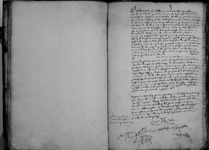 Etude de Me Noël Pezé à Amiens (étude n°13). Minutes de l'année 1627