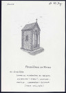 Feuquières-en-Vimeu : chapelle funéraire au cimetière - (Reproduction interdite sans autorisation - © Claude Piette)