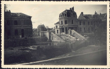 Abbeville. Pont Ledieu, sauté le 3 septembre 1944, Jour de la Libération