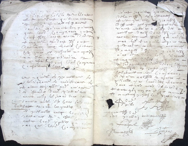 Etude de Me Antoine Limeu à Amiens (étude n°6). Minutes de l'année 1668