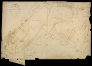 Plan du cadastre napoléonien - Lahoussoye (Lahoussoye) : Bois (Les) ; Vallée (La), B