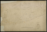 Plan du cadastre napoléonien - Meaulte : B
