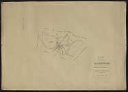 Plan du cadastre rénové - Vauchelles-lès-Domart : tableau d'assemblage (TA)