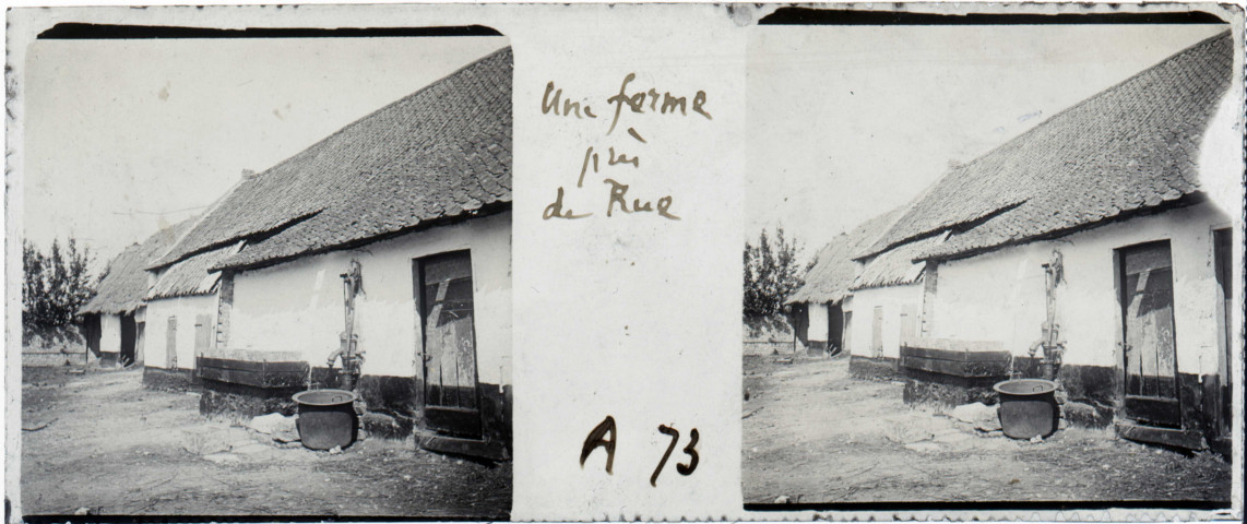 Une ferme près de Rue