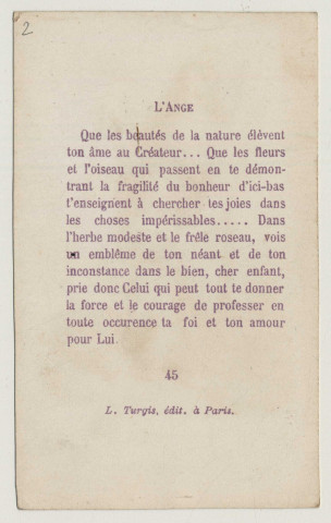 Mon bon Ange, enseignez-moi à prier ! Prière d'un enfant avec son ange gardien