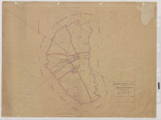 Plan du cadastre rénové - Tincourt-Boucly : tableau d'assemblage (TA)