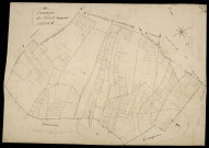 Plan du cadastre napoléonien - Mesnil-Domqueur (Mésnil) : C